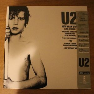 U2 New Year's Day [Japanese Vinyl Import] LP